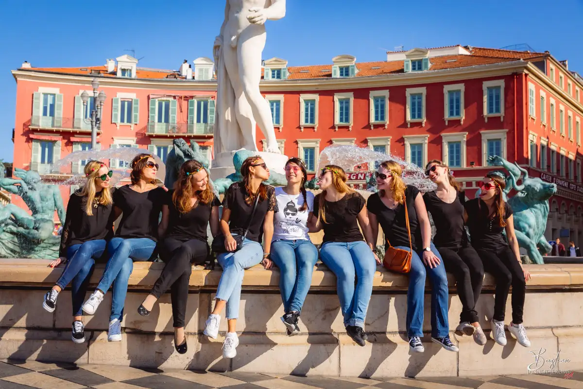 Séance photo fun entre amies