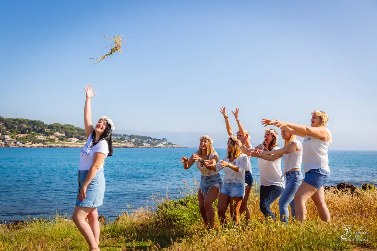 Photographe EVJF Côte d'Azur